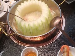 -得意咚瓜·顺德鱼生·冬瓜盅火锅