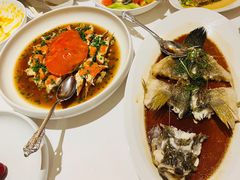 葱油蒸红膏蟹-玫瑰厅上海菜(兴国路店)