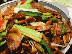 大巴山老腊肉炒笋-黑鸡小馆(金源店)