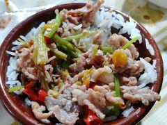 小炒肉拌饭-聚味瞿记·龙虾堂(渔人码头一店)