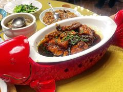老烧甘露青鱼—王牌产品-二泉园老菜馆·百年无锡菜