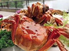 太湖清水大闸蟹-临水阁农家乐饭店