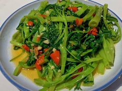 泰式炒飞天通菜-清迈泰·泰国餐厅(华发商都店)