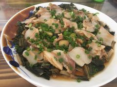 菜干蒸花腩-花悦农庄 | 烧鸡·竹筒饭(沙迳高沙温泉香溪堡店)