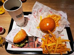 火烤双层牛肉特堡-The Habit Burger Grill 哈比特汉堡(爱琴海店)