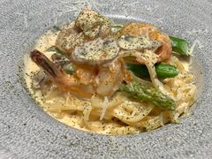 明虾奶油芦笋意面-Manner Coffee(万象食家店)