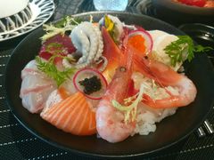 赤焰鱼腩综合鱼生饭-花见无国界料理(科林楼店)