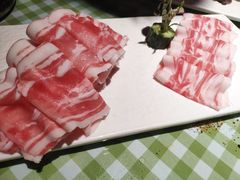 手切盐池雪花滩羊肉-番食园鲜食火锅(高新店)