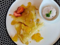 现代经典法式橙味薄饼-郑州绿地JW万豪酒店The Grill烤汇扒房