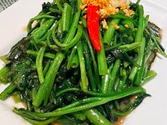 秘制虾酱炒空心菜-帕蓝·暹罗料理(曲阳店)