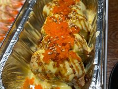 爆浆芝士三文鱼焗大芒果卷-吉兆手握寿司(车公庙店)