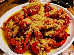 碳说蒜蓉龙虾-碳说品道.瓦片烤肉.海鲜烧烤(中华路店)