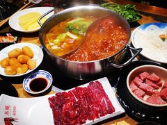 牛腩鸳鸯锅-手选潮汕鲜牛肉火锅(二七广场店)