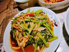 杏鲍菇炒茼蒿-遇见长安(兰州中心店)