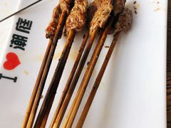 生牛肉小串-潮庭·大连海鲜·炭火烧烤·扇贝王(大连店)