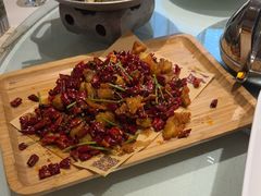 -海派美食·家宴海鲜青岛菜·石锅鲽鱼头(东方城店)
