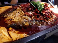 -探鱼·鲜青椒爽麻烤鱼(东城万达广场店)