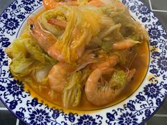 大虾烧白菜-1937青岛老味道·海肠捞饭·青岛菜(大鲍岛栈桥店)