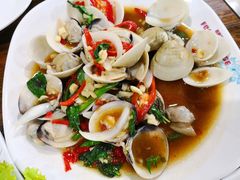 爆炒蛤喇-班赞海鲜市场