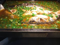 鲜青椒烤鱼-探鱼·鲜青椒爽麻烤鱼(广州花都来又来店)