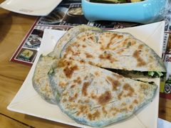 鸡蛋韭菜馅饼-华天二友居肉饼(宫门口店)