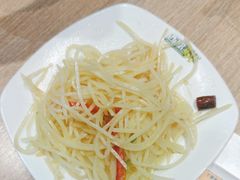 凉拌土豆丝-西部马华清真兰州牛肉面·烧烤夜市(广渠门店)