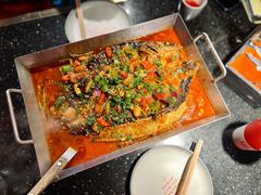 蒜香味烤鱼-鸣记脆皮烤鱼·海鲜烤鱼(亿合城店)