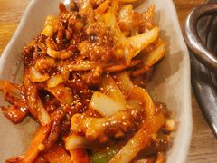 辣炒章鱼-包装马车·韩国料理·포장마차