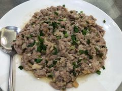 手剁蒸肉饼-聚福宝合苑食府(南头镇店)
