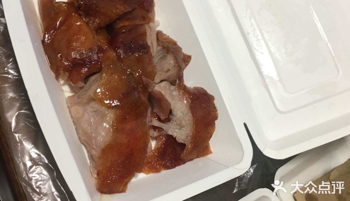 打包烤鸭套餐带回家吃