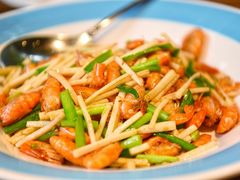 春韭甜笋炒澄江虾-熙楼(翠湖店)