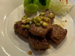 青芥爆日本和牛粒-唐阁(香港朗廷酒店)
