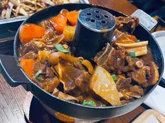 红汤羊肉煲-绿茶餐厅(财富购物中心店)