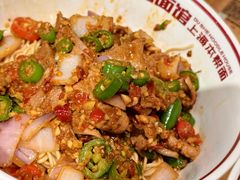 辣蓬蓬的猪肝饭-毒蛇面馆(龙阳广场店)