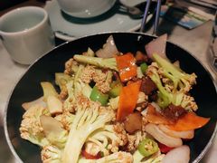 干锅花菜-小菜园新徽菜(泰州茂业店)