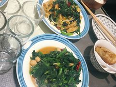 鹰嘴豆菠菜-巴依老爷新疆美食(清华东门店)