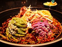 鸡丝拌荞面-华豫川酒家(金水路店)