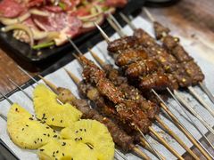 烤菠萝-红岸碳烤齐齐哈尔原味生态烤肉