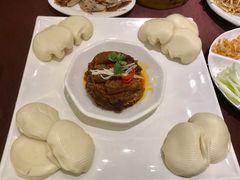 荷叶饼夹馍-西安烤鸭店(369烤鸭王店)