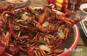 Braised King Prawns with Garlic and Oil