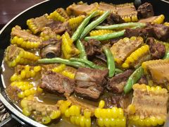 老玉米炖排骨-青岛美食鲁菜大酒店