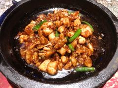 酱爆石锅蛙-绿茶餐厅(松江万达店)