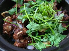 腊肠排骨煲-海口滨海新村143号海南老字号炒菜店