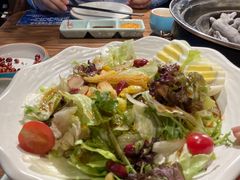 -明洞阿姨·韩式酱蟹烤肉·创意料理(三元桥店)