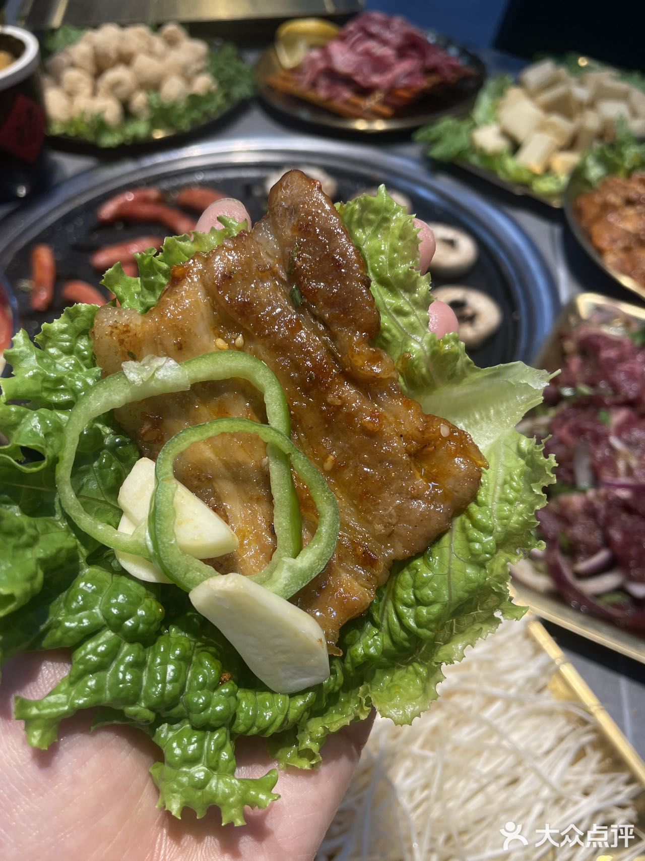 齐哈尔空运的牛肉烤肉店！开店即火