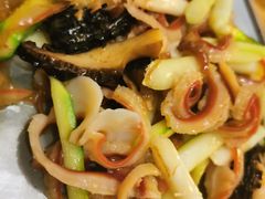 羊肚菌炒象拔蚌-竹里馆·淮扬菜·功夫茶(老门东店)