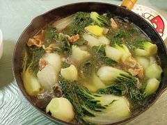 浓汤春菜浸鱼滑-大欢喜饭店(江怡路店)