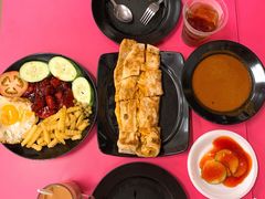 鸡肉烤饼-新加坡Zam Zam餐馆