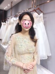 点击看大图 -艾米丽婚纱礼服