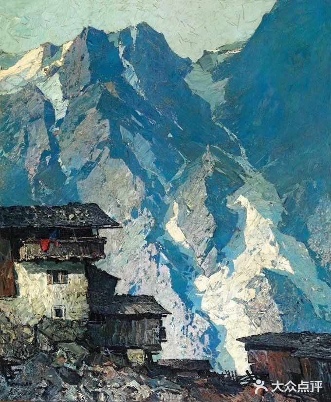 我想住在这里,奥地利画家穆利的山村油画,无言之美!